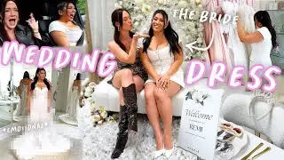 Going Wedding Dress Shopping with Remi!!   *Trying on Wedding Dresses*