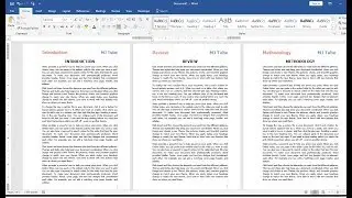 How to Apply Different Header & Footer on Same Word Document