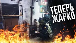 ПЕЧЬ БУРЖУЙКА С ВОДЯНЫМ КОНТУРОМ И КОНВЕКЦИЕЙ ВОЗДУХА ИЗ МЕТАЛЛОЛОМА СВОИМИ РУКАМИ / ТЕПЕРЬ ЖАРКО