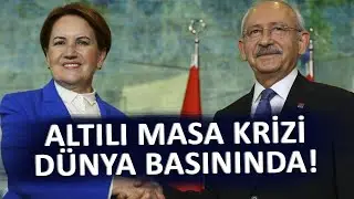 Altılı Masa Krizi Türkiye Sınırlarını Aştı! Dünya Akşenerin Açıklamasını Böyle Gördü