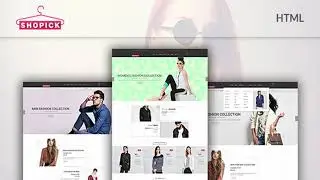 Shopick - Fashion Store HTML Template | Themeforest Website Templates and Themes