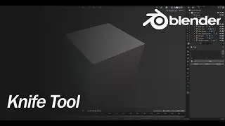 Blender Tutorials Chapter 3 - Edit Mode Tools - Knife Tool