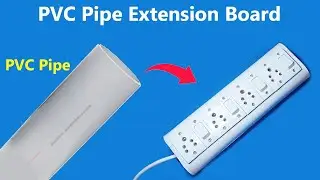 How to Make Extension Board from PVC Pipe || Extension Board