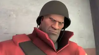 The rock eyebrow raise meme but TF2