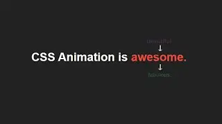 Rotating Text Animation With CSS and Javascript | Text Animation Effects