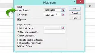 How To Create A Histogram Chart In Excel 2007, 2010 & 2013