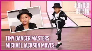 Jennifer Hudson Dances with 3-Year-Old Michael Jackson Impersonator!