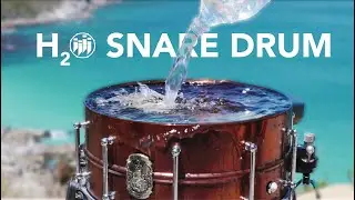 I FILLED MY SNARE WITH WATER!!