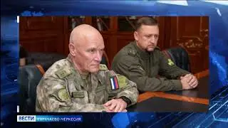 Главе Карачаево-Черкесии представили нового руководителя регионального управления Росгвардии