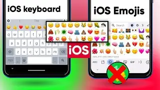 How To Get iPhone Keyboard On Android || iOS keyboard+iOS new emoji on android || Step by step guide