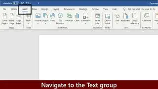 How to Add and Use Auto Text in the Microsoft Word Quick Access Bar