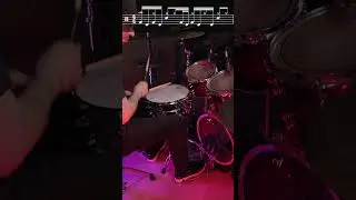 Double Bass 03 Linear Cross Rhythm Drum Fill