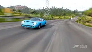 Голиаф на Lamborghini Miura P400 1967 (Forza Horizon 5)