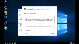 Machine Learning Tools : Install Microsoft Machine Learning Server 9 3 0