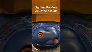 Lighting Pandora P8 vs Divine Xcalius X8 Beyblade Burst Quadstrike