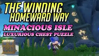 Winding Homeward Way Minacious Isle Puzzle | Genshin Impact