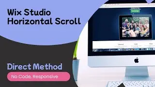 How to create Horizontal Scroll Animation in Wix Studio in 5 minutes (Scrolling Effect)