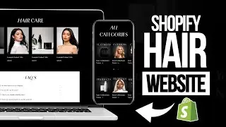 HOW TO MAKE A SHOPIFY HAIR STORE | Beginner Friendly Shopify Tips & Tricks