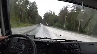 Заблудился на трассе м5 урал, рейс на уфу, iveco 5тонн