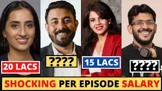 Shocking Per Episode Salary Of Shark Tank India Season 2 Judges - New Episode - Ghazal Alagh, Amit J