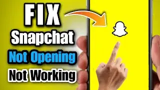 how to fix snapchat not opening  problem 2023 | snapchat open nahi ho raha hai