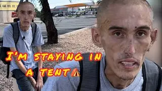 Blake 21 homeless and stuck on blues