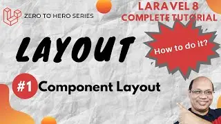 Laravel layout using Component