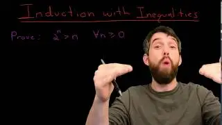 Induction Proofs Involving Inequalities.