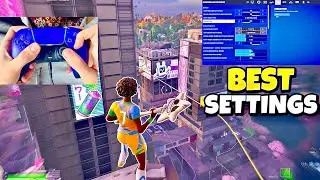 Fortnite PS5 Handcam Gameplay + BEST Controller SETTINGS & SENSITIVITY