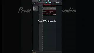 how to combine multiple patterns in fl studio 21 #producer #flstudio #shorts