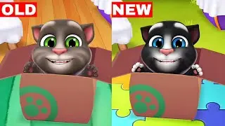 My Talking Tom 2 VS New My Talking Tom 2 LITE Gameplay (4K UHD)