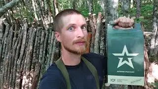 Прожил в лесу 48 ЧАСОВ на СУТОЧНОМ сухпайке. Ночую под открытым небом