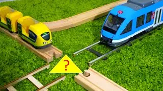 Nahverkehrszug Regio Express Spielzeugbahn und Wooden Railway