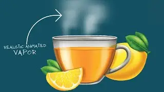 CSS Animation Effects l Animated Hot Cup of Tea using only Html & CSS