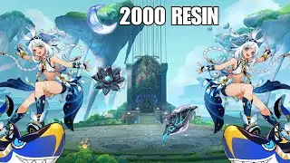 SPENDING 2000 RESIN TO BUILD MUALANI WITH THE NEW NATLAN ARTIFACT SET (50+ RUNS) | Genshin Impact