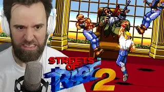 First Time EVER Playing Streets of Rage 2 (Hard Mode, Full Game)