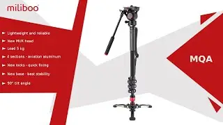 miliboo MQA aluminum monopod, Inexpensive and professional