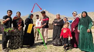 Special Surprise in Zahra's Family: A Loving Policeman Buys a Gift for Fereshte