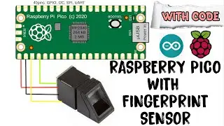 Raspberry pi PICO Interface with Fingerprint Sensor Module R307 - Tamil Tutorial!