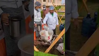 Making Chai at an Indian Wedding 