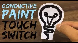 Conductive Paint Touch Switch || Arduino Capacitive Touch Sensor || Part 2