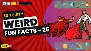 30 Mind-Blowing Weird Fun Facts You Never Knew! | Part 25 | Random Facts | Amazing Facts | Show Reel