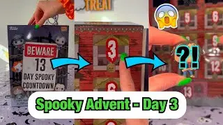 [ASMR] *BEWARE* MYSTERY SPOOKY ADVENT CALENDAR - DAY 3!💀 