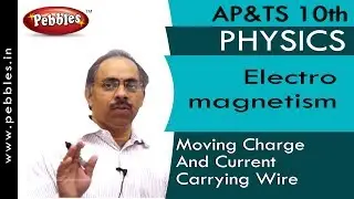 Moving Charge And Current Carrying Wire : Electromagnetism |Physics | AP&TS