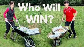 STARTING a GARDEN FAST! NO DIG GARDEN Challenge (Son vs Mom 💚)