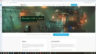 01. Знакомство с Blender 2.83. Интерфейс, окна видов, основы навигации и аддоны.