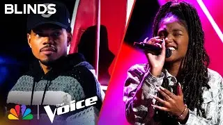 17-Year-Old Mariah Kalia Sings Billie Eilishs idontwannabeyouanymore | The Voice Blind Auditions