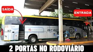 COMO FUNCIONA?? VIAGEM DE ÔNIBUS RODOVIÁRIO COM DUAS PORTAS E OPINIÃO SINCERA SOBRE O SERVIÇO