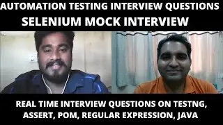 Automation Testing Interview Questions| Selenium Interview Questions| 0-2 years