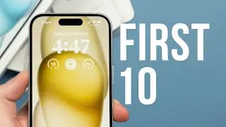 iPhone 15 - First 10 Things To Do! (Tips & Tricks)